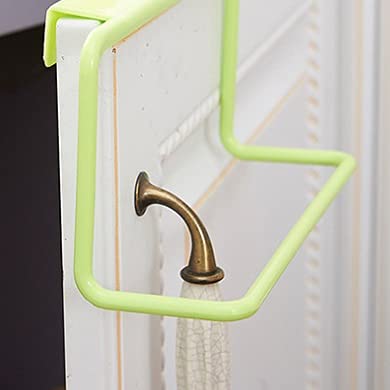 LUKEO Towel Racks for Bath Kitchen Towel Rack Hanging Holder Organizer Bathroom Wardrobe Cabinet Cupboard Hanger Bar Hook Portable