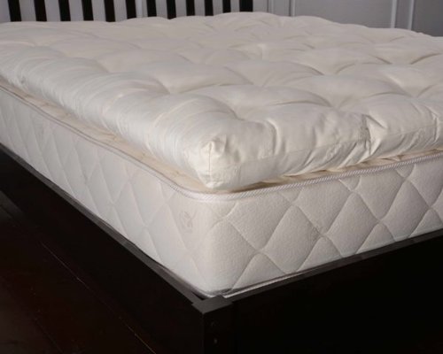 BIO SLEEP CONCEPT Organic Wool 3-Inch, Twin Size Mattress Topper