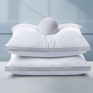 Mislili King Size Pillows and 3 inch Memory Foam Mattress Topper Bundle
