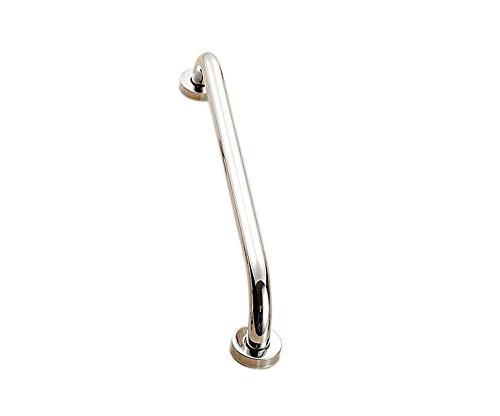 CRODY Bath Wall Attachment Handrails Grab Bar Rails Bathroom Grab Bars, round Armrests, Foldable Wall-Mounted Straight Hair Towel Rack, Sturdy Stainless Steel Shower Safety Handle for Bathtub, Toilet/