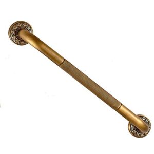 crody bath wall attachment handrails grab bar rails bathroom grab bar, wall-mounted straight hair towel rack, sturdy copper shower safety handle for bathtub, toilet, bathroom, kitchen