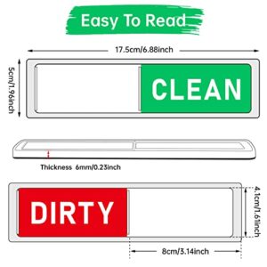 Dirty Clean Dishwasher Magnet,Dishwasher Magnet Clean Dirty Sign Magnet for Dishwasher Dish Bin That Says Clean or Dirty Dish Washer Refrigerator for Kitchen Organization and Storage Necessities