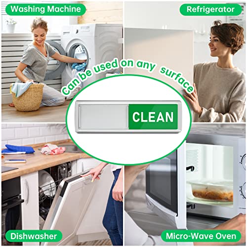 Dirty Clean Dishwasher Magnet,Dishwasher Magnet Clean Dirty Sign Magnet for Dishwasher Dish Bin That Says Clean or Dirty Dish Washer Refrigerator for Kitchen Organization and Storage Necessities