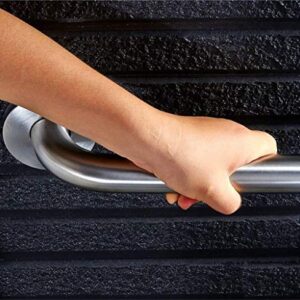 CRODY Bath Wall Attachment Handrails Grab Bar Rails Grab Bar,Safety Toilet Barrier-Free Bathroom Handrail,Shower Non-Slip Aids Towel Rack, Bathroom Balance Grip for Elderly,Disabled/50Cm