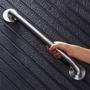 CRODY Bath Wall Attachment Handrails Grab Bar Rails Grab Bar,Safety Toilet Barrier-Free Bathroom Handrail,Shower Non-Slip Aids Towel Rack, Bathroom Balance Grip for Elderly,Disabled/50Cm