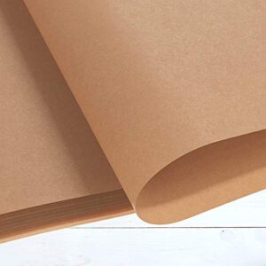 300 PCS Parchment Paper Sheets - OAMCEG 12x16 Inch No Chemical Non-Stick Unbleached Pre-Cut Parchment Paper with a Silicone Brush, for Baking Grilling Air Fryer Steaming Bread Cup Cake Cookie
