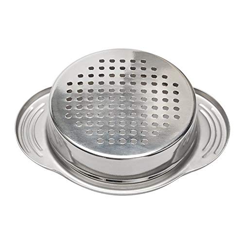 Stainless Steel Food Tin Strainer, Can Press Strainer, Best for Canned Tuna