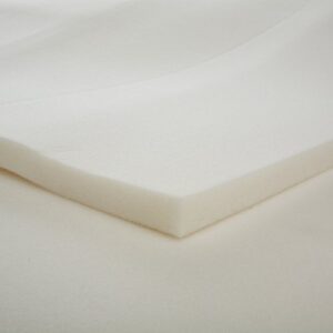 1-inch slab memory foam mattress topper, queen