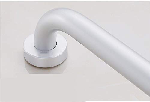 CRODY Bath Wall Attachment Handrails Grab Bar Rails Bathroom Handrail, Space Aluminum Non-Slip Safety Handle, Wall-Mounted Towel Rack, Old Man Shower Toilet/30Cm