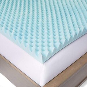 Slumber Solutions Gel Highloft 3-inch Memory Foam Mattress Topper Twin XL