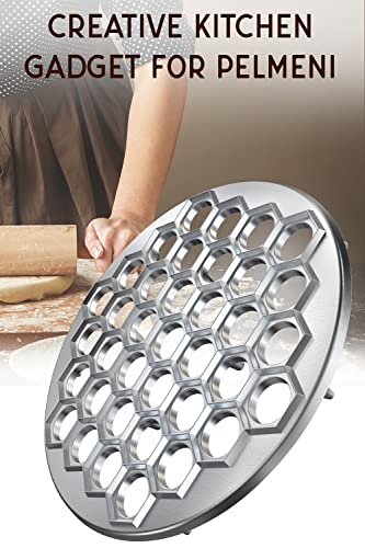 Russian Ravioli Maker Dumplings Mold - Pelmeni Maker - Pelmeni Metal Mold - Pelmeni Meat Dumplings - Dumplings Maker - Siberian Pelmeni Meat - Dumpling Maker Machine - Ravioli Cutter 1302439