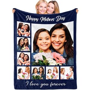 juantao mothers&day gifts from daughter son husband custom blanket with photo personalized picture blanket best mom ever gifts for mom grandma wife