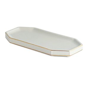 kassatex tray, st. honore bath accessories | porcelain