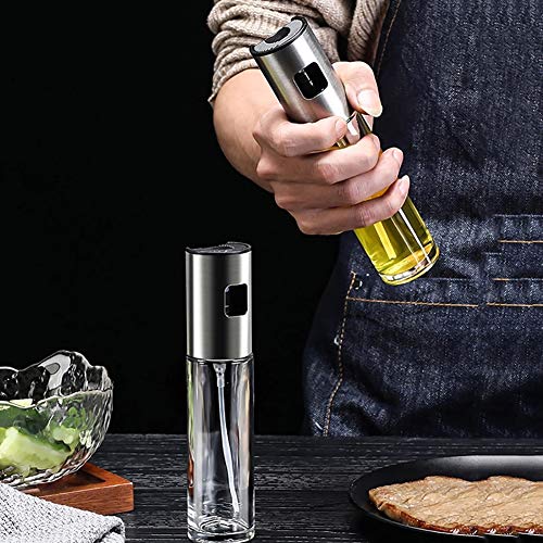 ZEREOOY Oil Sprayer for Cooking Olive Oil Sprayer Mister for Air Fryer Vegetable Vinegar Oil Portable Mini Kitchen Gadgets for Baking,Salad,Grilling,BBQ,Roasting (One Piece)