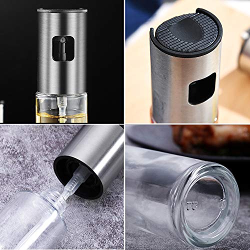 ZEREOOY Oil Sprayer for Cooking Olive Oil Sprayer Mister for Air Fryer Vegetable Vinegar Oil Portable Mini Kitchen Gadgets for Baking,Salad,Grilling,BBQ,Roasting (One Piece)