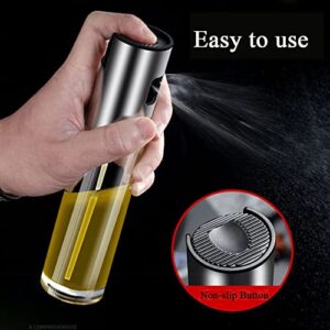 ZEREOOY Oil Sprayer for Cooking Olive Oil Sprayer Mister for Air Fryer Vegetable Vinegar Oil Portable Mini Kitchen Gadgets for Baking,Salad,Grilling,BBQ,Roasting (One Piece)