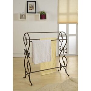 free standing towel stand