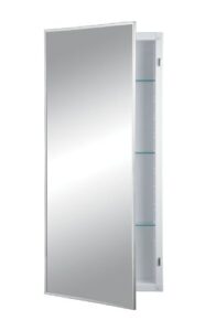 jensen 460p34ch federal spec medicine cabinet, stainless steel, 16-inch by 36-inch