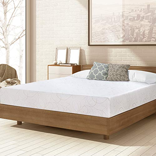 PrimaSleep Dura Deluxe Comfort Memory Foam Queen, White, Foam Mattress - 7 Inch