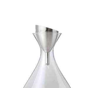 Rabbit Wine Aerator Shower Funnel with Sediment Strainer