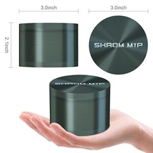 SKROM MYP Grinder Large 3 Inch Gray