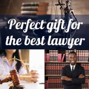 InnoBeta Lawyer Gifts, Throw Blanket for Men, Women and Law School Studnets on Law Day, Birthday and Christmas, 50" x 65"- Best Lawyer Ever