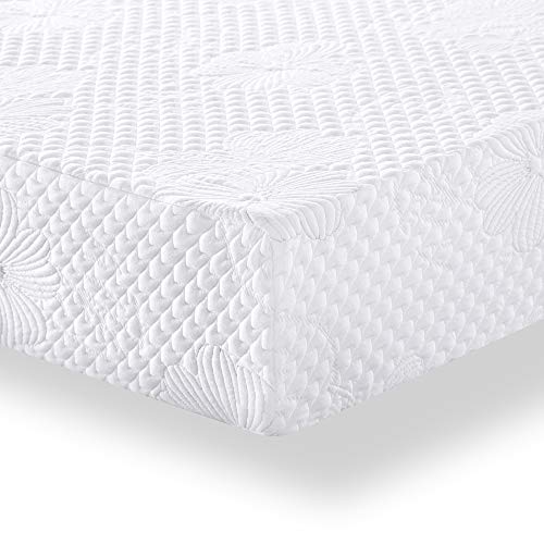 PrimaSleep 6 inch Smooth Top Foam Mattress Sleep Sets, Queen, White