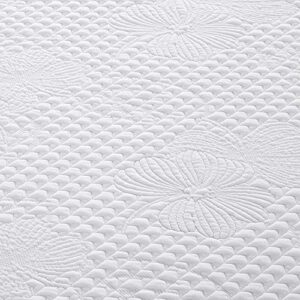 PrimaSleep 6 inch Smooth Top Foam Mattress Sleep Sets, Queen, White