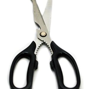 SD Queen Korean BBQ Kalbi Meat Cutting Scissors Large All Purpose Stainless Steel Utility Scissors