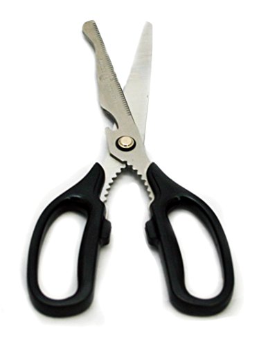 SD Queen Korean BBQ Kalbi Meat Cutting Scissors Large All Purpose Stainless Steel Utility Scissors