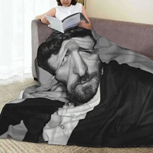 Soft and Fuzzy Blanket Flannel Justin Randall Timberlake Blanket Throw Blanket for Home Decor 50"x40"