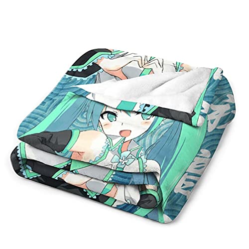 Flannel Fleece Blanket Anime Microfiber Cozy Lightweight Soft Throws and Blankets for Sofa 40 inx50 in