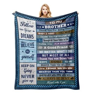 brother gifts from sister, gifts for brother blanket 60"x 50", birthday gifts for brother, brother gifts, brother birthday gifts from sister, brother gifts ideas for christmas graduation fathers day