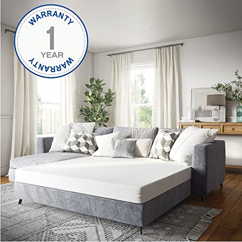 Vibe Gel Memory Foam Sofa Bed Mattress| Replacement Mattress for Queen Size Sleeper Sofa and Couch Beds