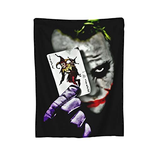 Joker Blanket Super Soft Cute Micro Fleece Throw Blankets Suitable for Adults and Children 50"x40" from WMCYZHU