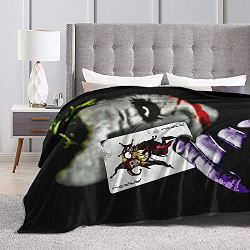 Joker Blanket Super Soft Cute Micro Fleece Throw Blankets Suitable for Adults and Children 50"x40" from WMCYZHU