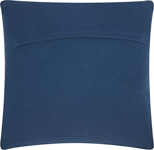 Mina Victory Life Styles Large Chevron Indigo 20" x 20" Throw Pillow