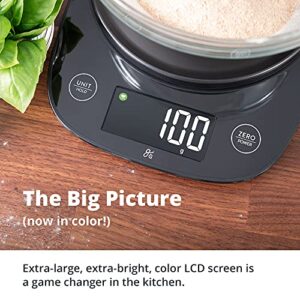 Greater Goods Premium Baking Scale - Ultra Accurate, Digital Kitchen Scale | Prep Baked Goods, Weigh Food and Coffee, or Use for Meal Prep | Four Units of Measurement | Designed in St. Louis