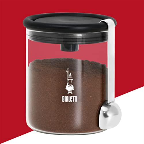 Bialetti - Smart Coffee Jar: Made in Glass to Preserve the Aroma of the Coffee - 250g