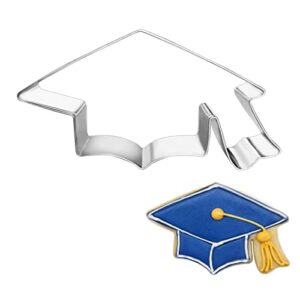 graduation cap cookie cutter-3.5 inch-biscui cutters for 2022 graduation celebration party