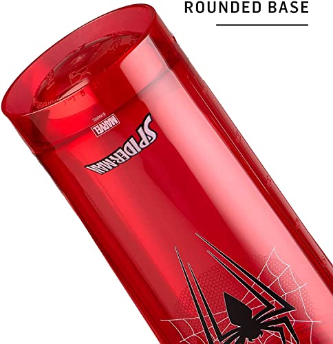 BlenderBottle Marvel Shaker Bottle Pro Series Perfect for Protein Shakes and Pre Workout, 28-Ounce, Spider-Man Web