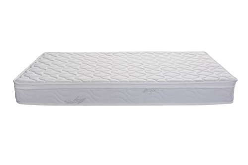 Oliver Smith - Organic Cotton - Euro Top - Revitalize Sleep - 8 Inch - Pocket Spring - Luxury Mattress w Green Memory Foam Certified - Twin