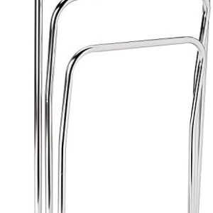 KB Designs - 3 Tier Freestanding Metal Towel Rack Stand, Chrome