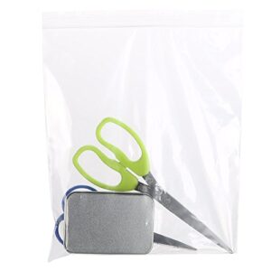 BNY Corner 2 Mil 5x10 Space Saver Reclosable Poly Ziplock Bag 5" x 10" - 1000 Counts