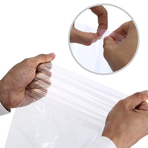 BNY Corner 2 Mil 5x10 Space Saver Reclosable Poly Ziplock Bag 5" x 10" - 1000 Counts