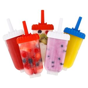 U.S. Kitchen Supply 18-Piece Classic Reusable Jumbo Ice Pop Mold Set