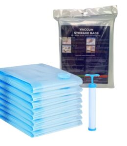 5 pack vacuum storage bags, space saver bags (5 jumbo), large