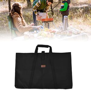 watris veiyi black folding tables storage bags, sponge interlayer waterproof oxford cloth outdoor multifunctional carrying bag for picnic