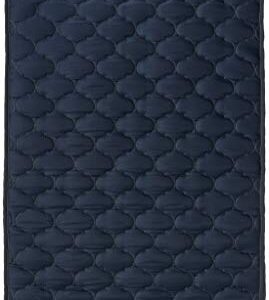 AC Pacific 6-Inch Water-Resistant Memory Foam Mattress Made in USA with Stylish Diamond-Quilted Breathable Fabric, Distributes Weight Evenly, Twin XL, Navy Blue