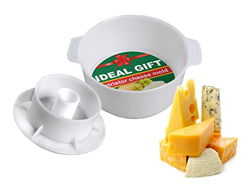 Cheesemaking Kit Cheese Mold Press Strainer Cheese With Follower Piston 1.2 L - Tofu Press Mold Cheese Making Kit Machine – Cheese Set for Press - Paneer Maker - Cheesemaking Suppliest